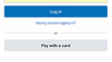 PayPal payment example picture