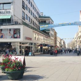 Triangeln & Malmo's main shoppingstreet